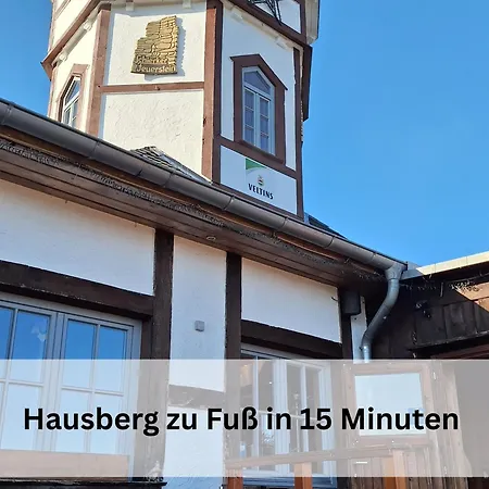 Berg-domizil Mit Eigenem Fahrradkeller Und Parkplatz, Inklusive Bettwaesche Und Handtuechern * 바트라우터베르크